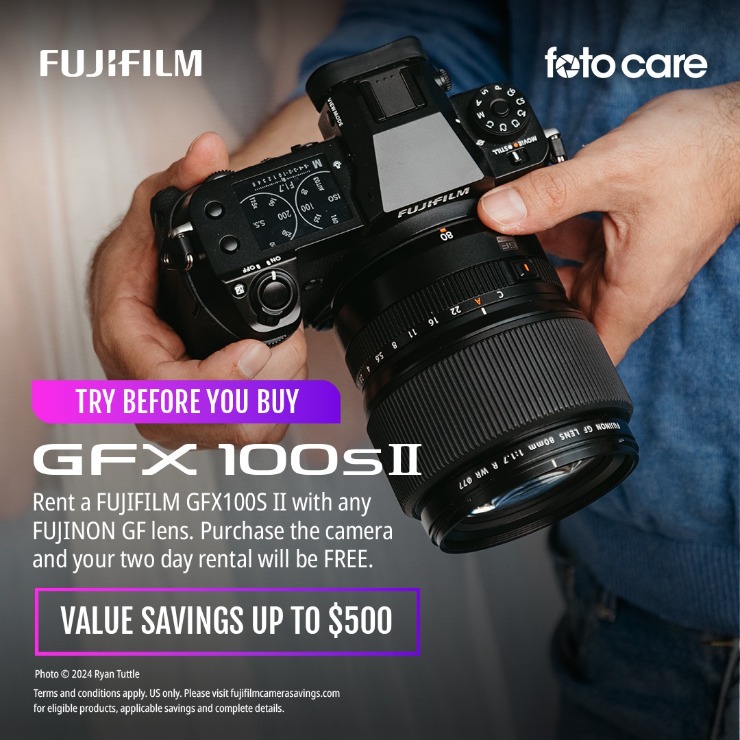 Fujifilm GFX100S II Try Before You Buy