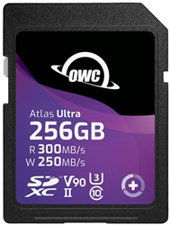 OWC Atlas Ultra SDXC 256GB V90 UHS-II Memory Card